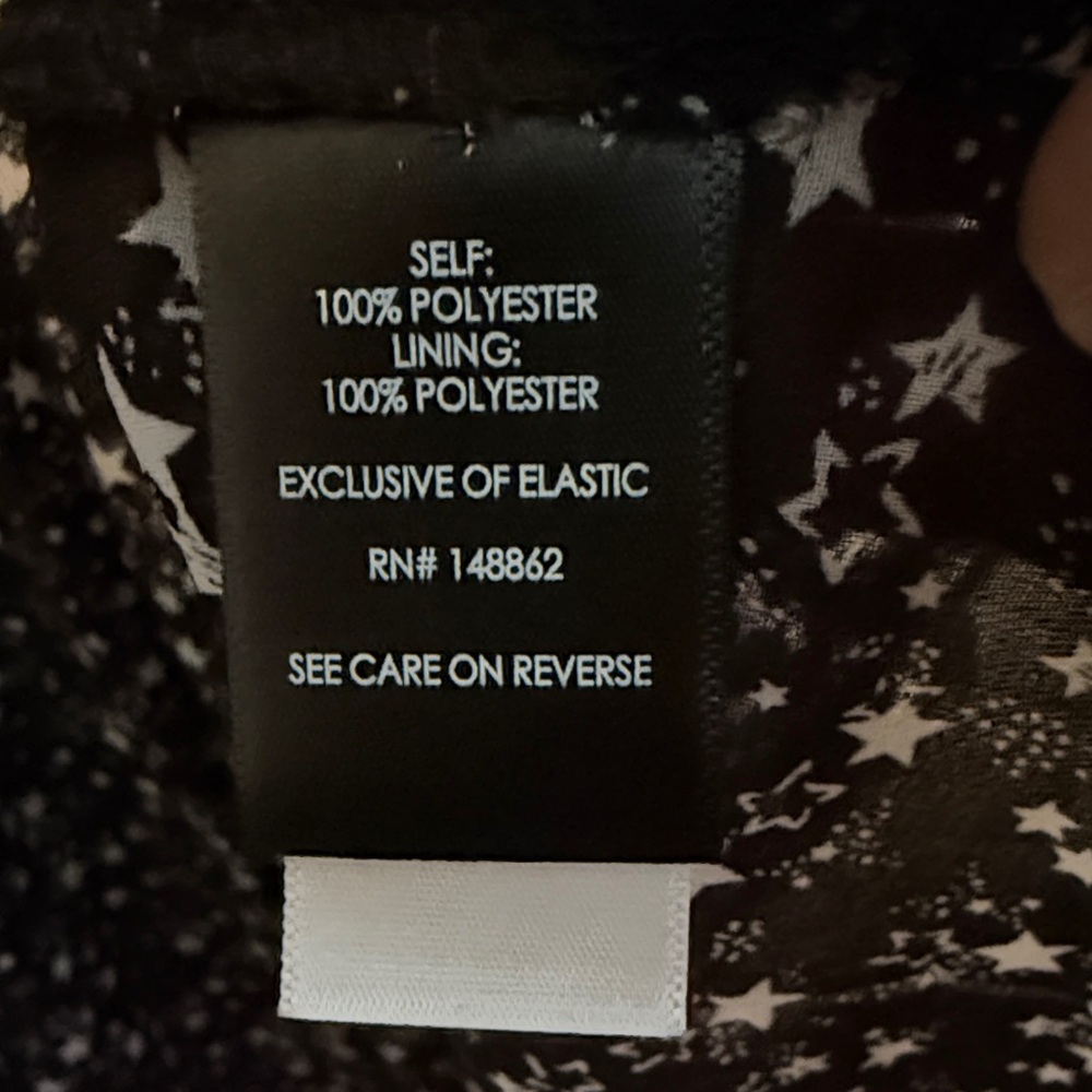 Torrid Black and White Starry Night Fully Lined Midi Dress - Picture 13 of 13